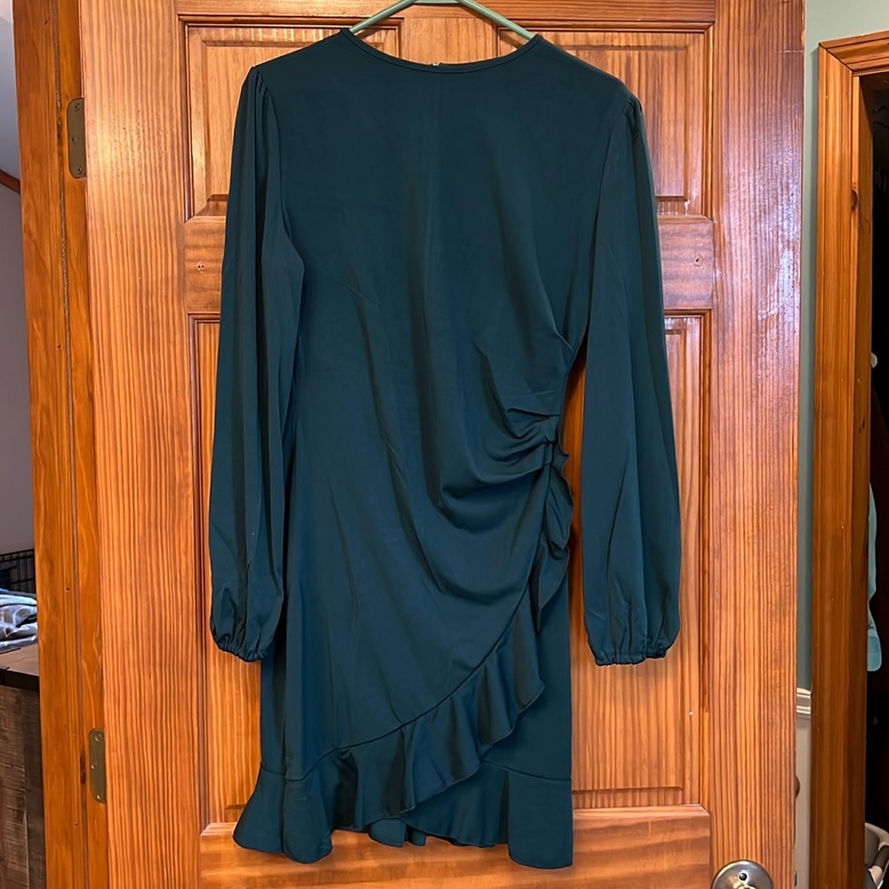 Brand new Bluish Green dress, size XL nuts fits like a size 10